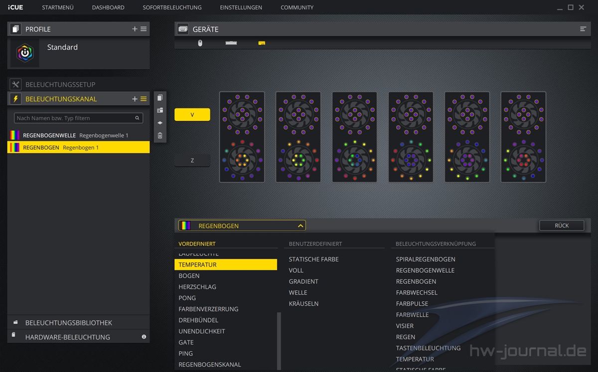 Corsair QL120 QL140 Luefter ICUE 6