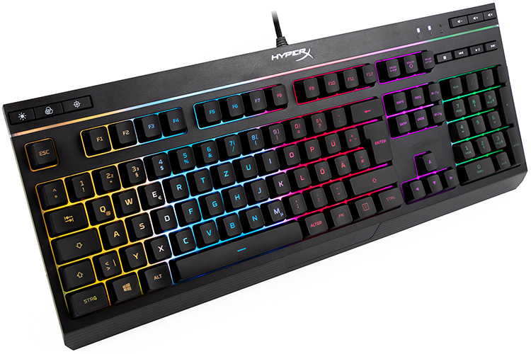 HyperX Alloy Core RGB beleuchtet 1