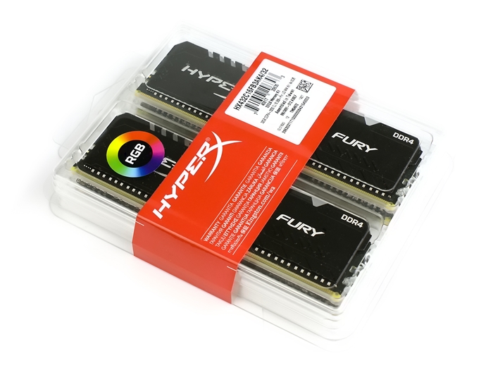 HyperX Fury RGB DDR4 3200 32GB 1k