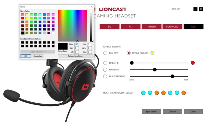 Lioncast LX55 USB Software 2k