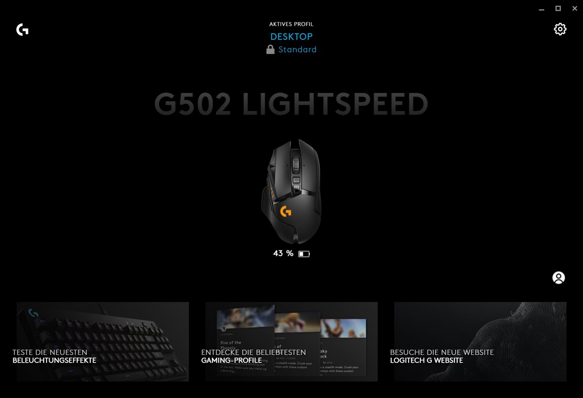 Logitech G502 Lightspeed Software 1