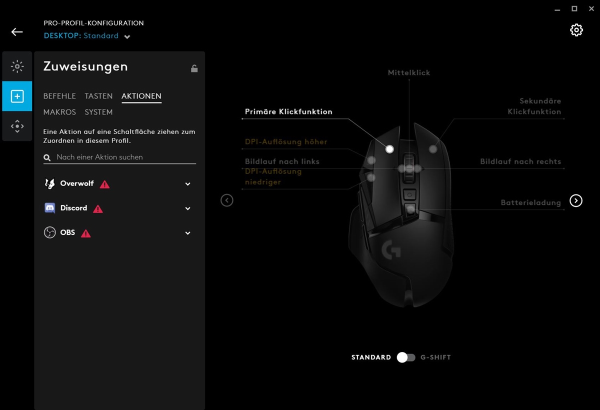 Logitech G502 Lightspeed Software 8