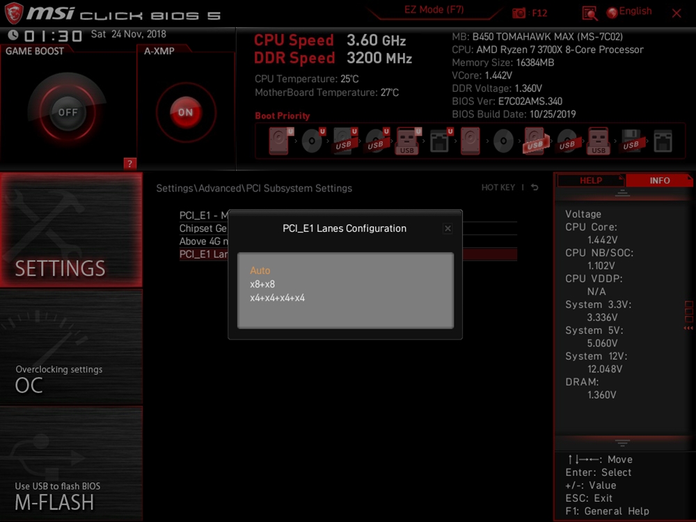 MSI B450 Tomahawk Max Bios 13