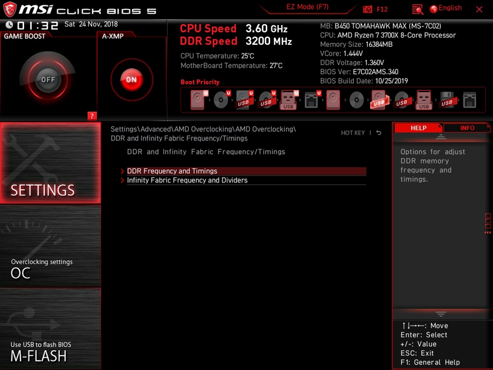 MSI B450 Tomahawk Max Bios 24