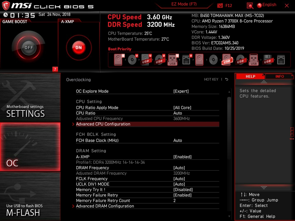 MSI B450 Tomahawk Max Bios 45