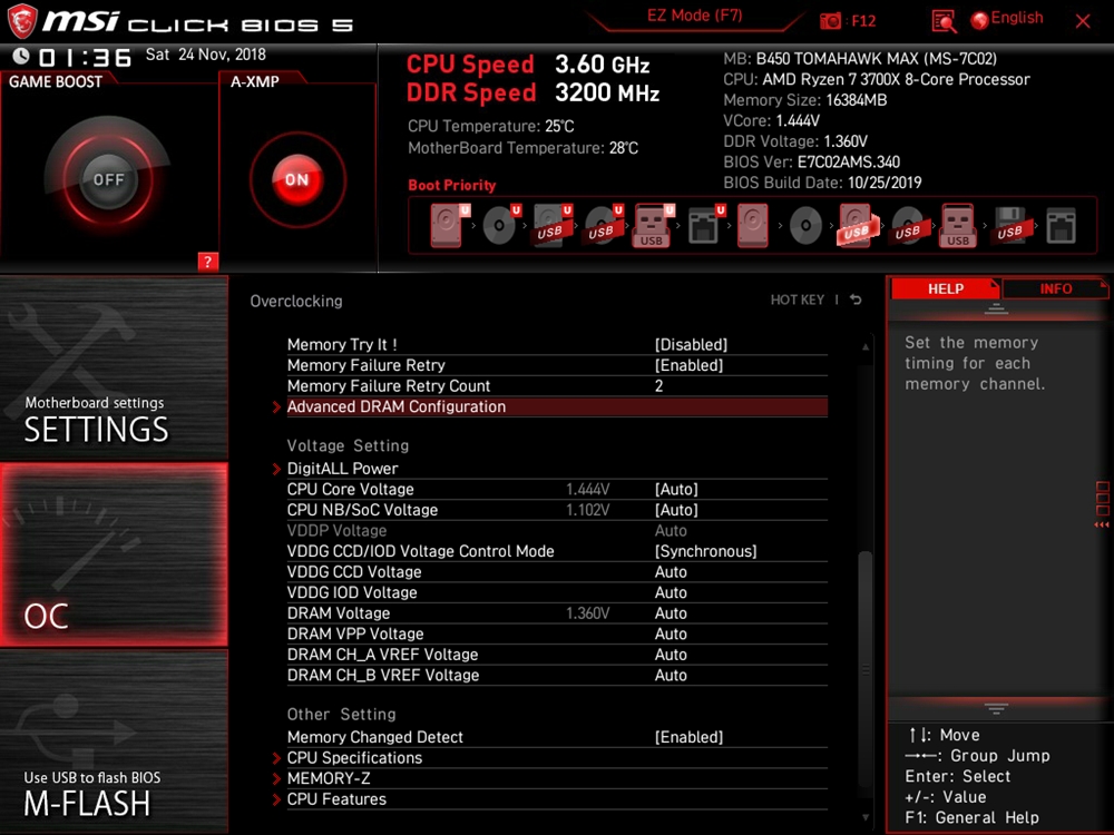 MSI B450 Tomahawk Max Bios 48