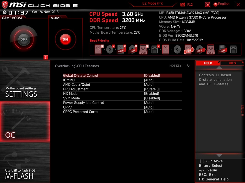 MSI B450 Tomahawk Max Bios 55