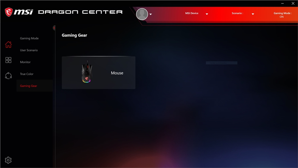 MSI Clutch GM30 Dragon Center 1
