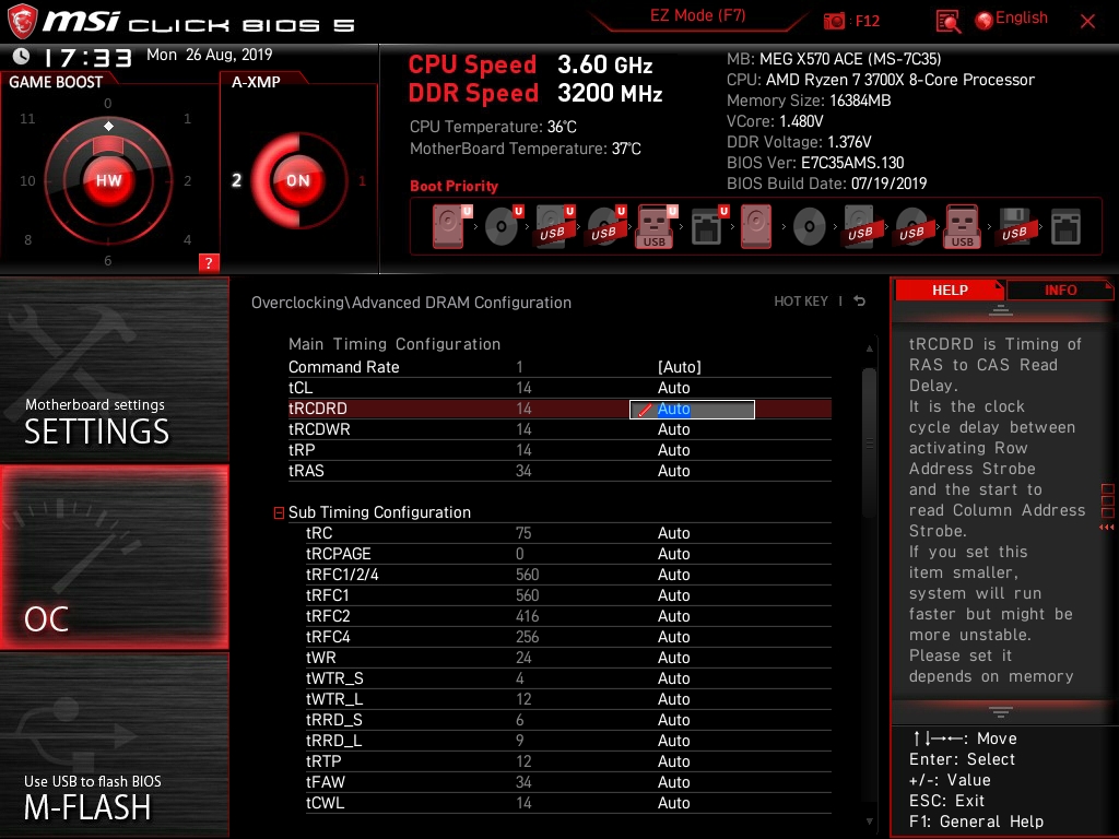 MSI MEG X570 ACE Bios 29