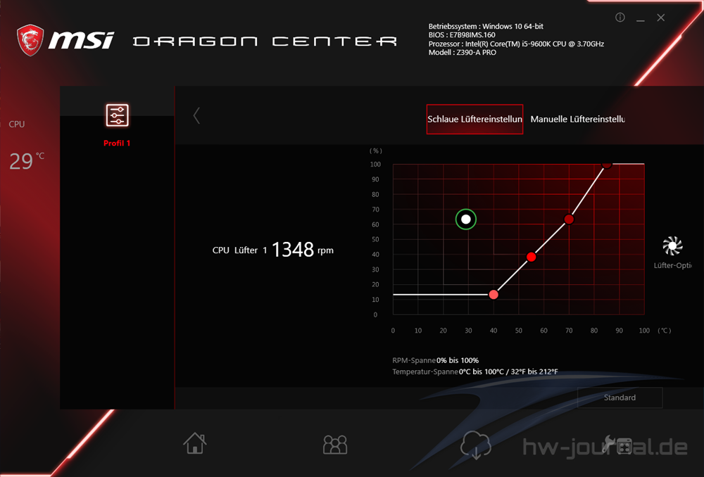 MSI Z390 A Pro Dragon Center 9