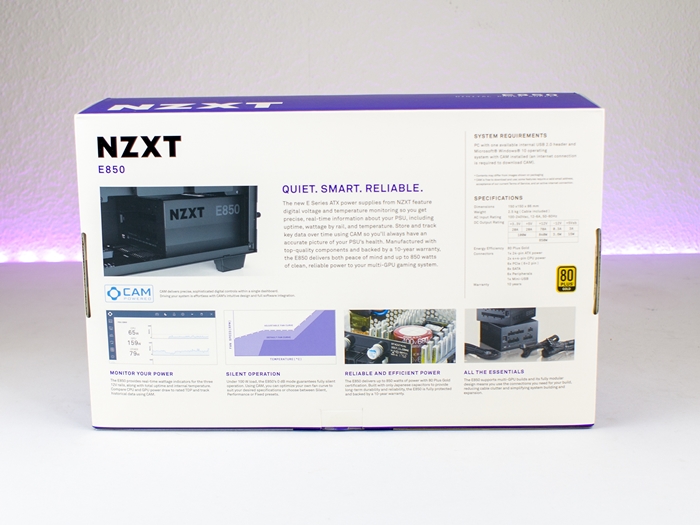 NZXT E850 Netzteil 1k