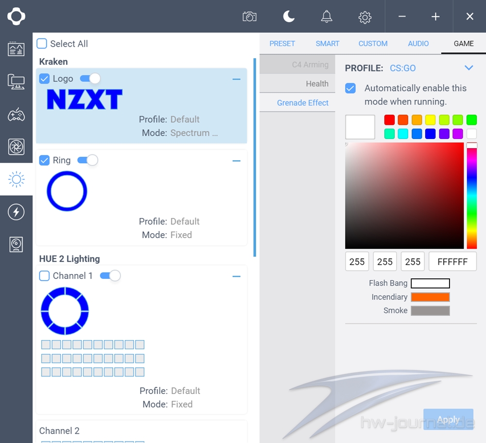 NZXT CAM Software 40