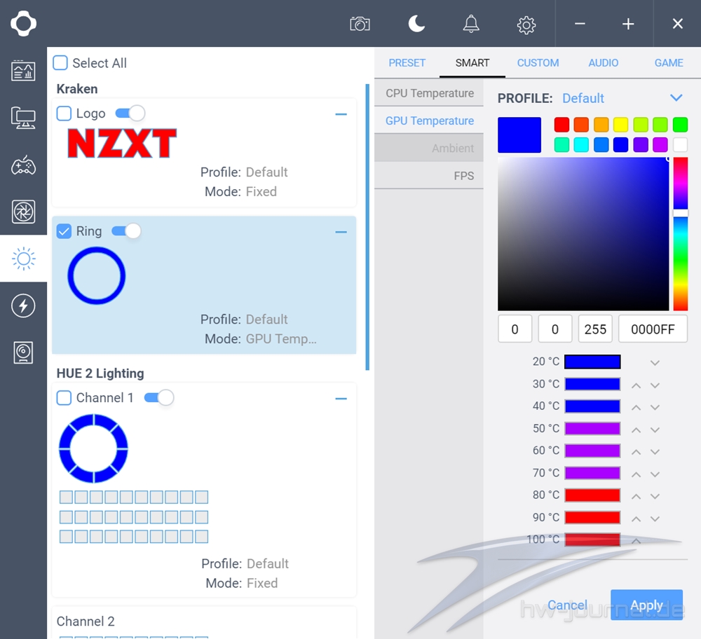 NZXT CAM Software 52