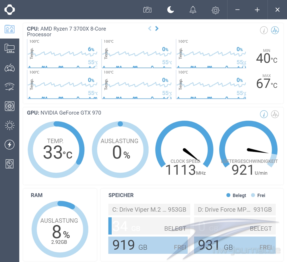 NZXT CAM Software 8