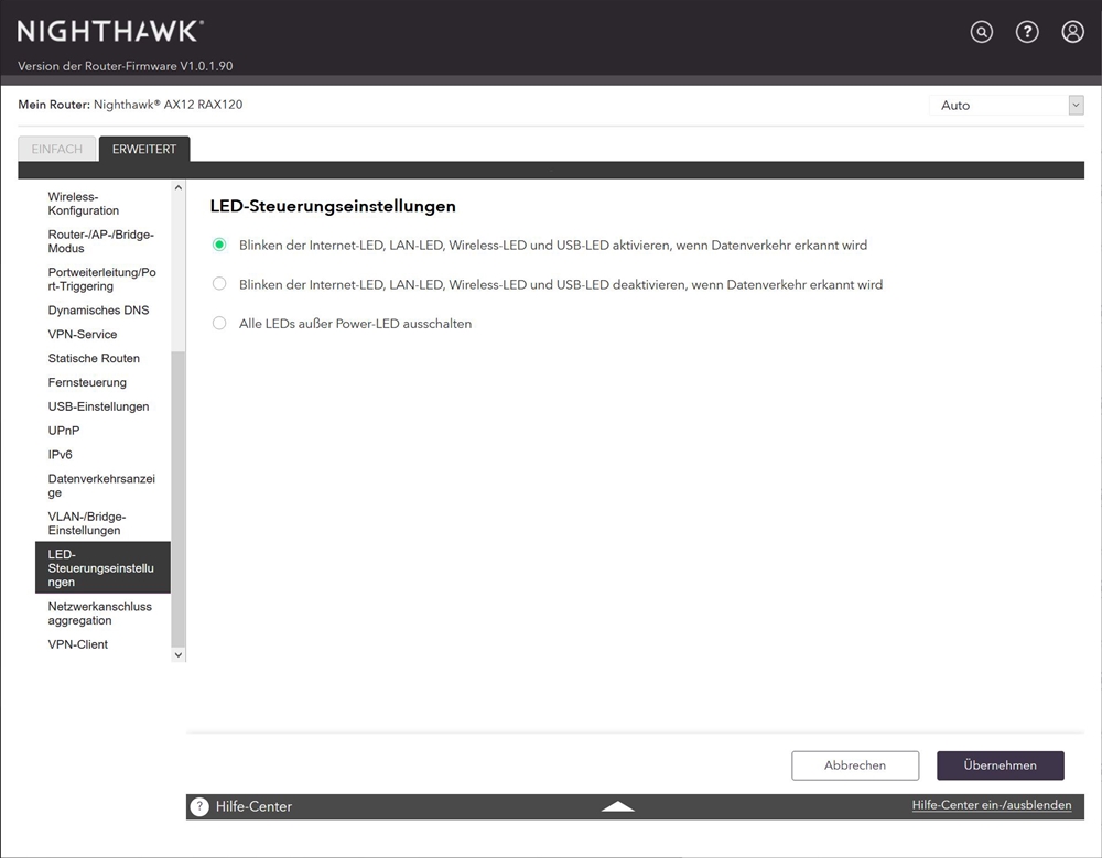 Netgear RAX120 GUI 46