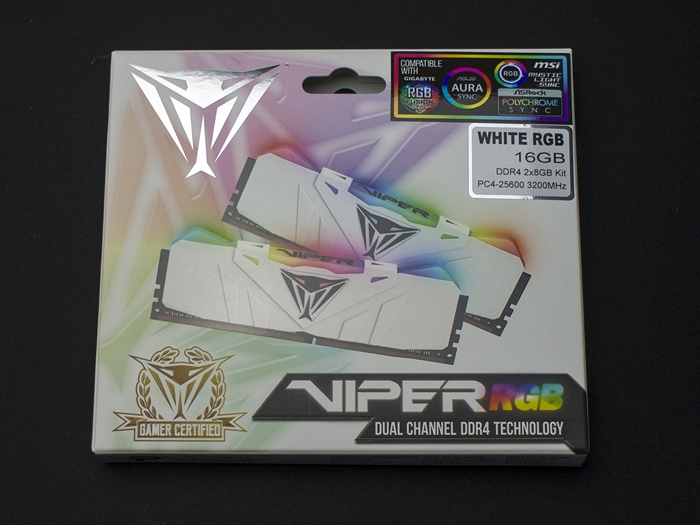 Patriot Viper RGB White DDR4 3200 16GB 1k