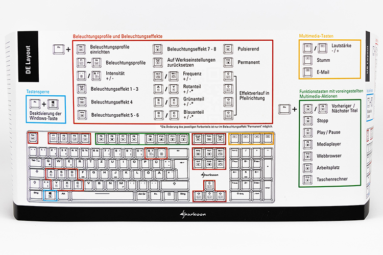 Sharkoon Pure Writer RGB 16