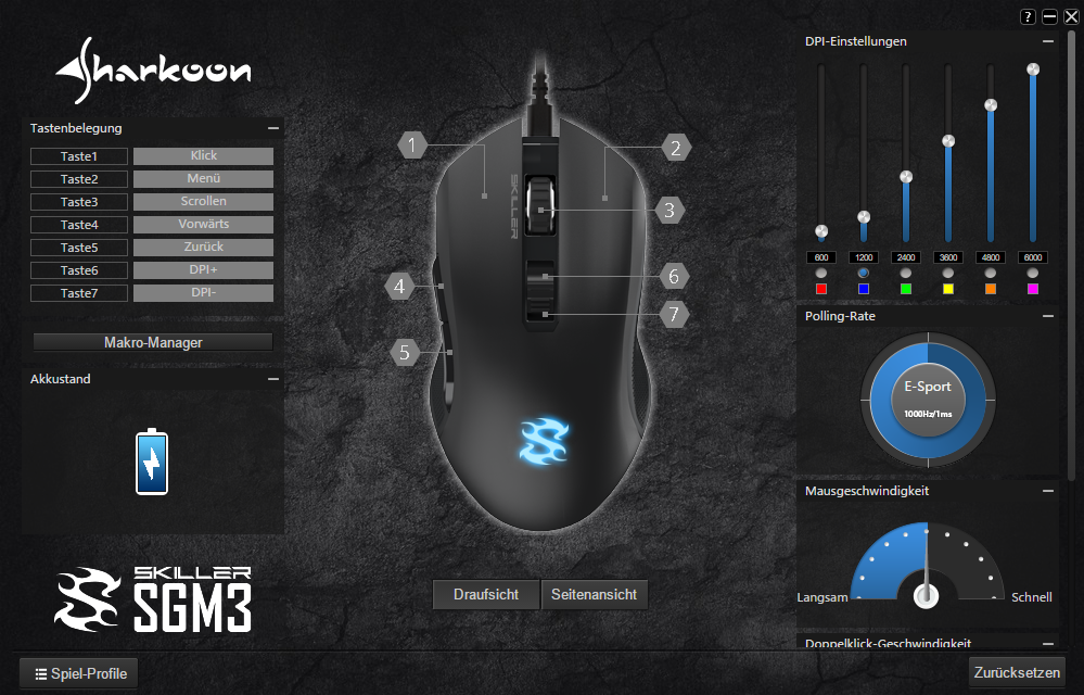 Sharkoon Skiller SGM3 16