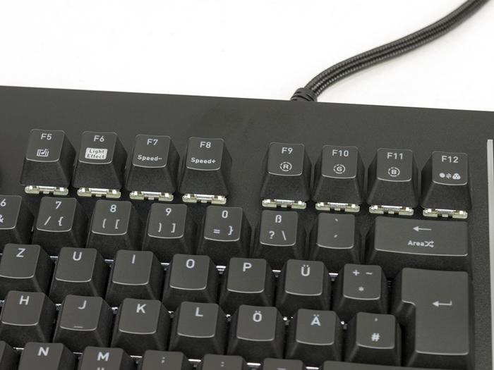 Thermaltake Level 20 RGB Mechanicla Keyboard Black Speed Silver 13k