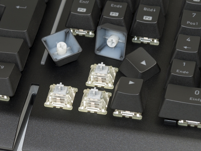 Thermaltake Level 20 RGB Mechanicla Keyboard Black Speed Silver 15k