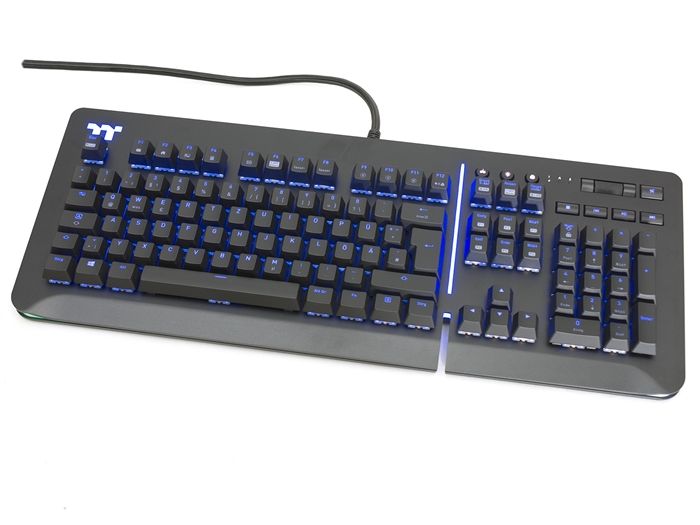 Thermaltake Level 20 RGB Mechanicla Keyboard Black Speed Silver 27k