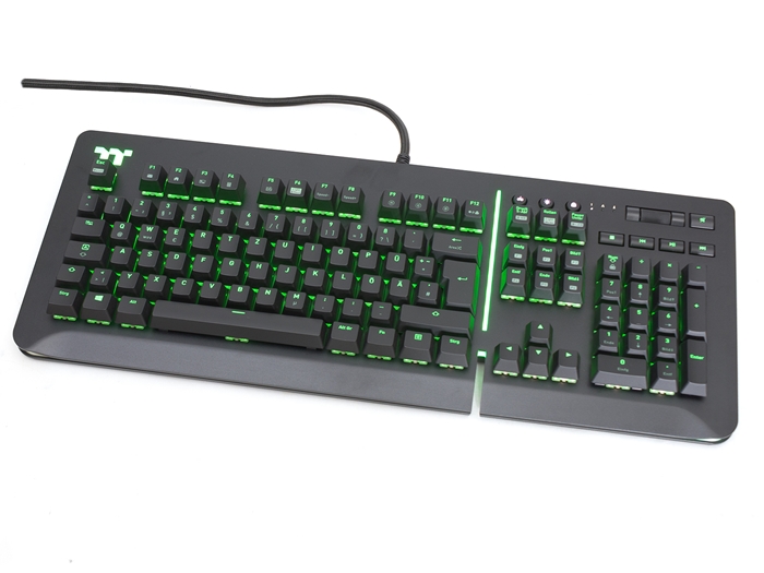 Thermaltake Level 20 RGB Mechanicla Keyboard Black Speed Silver 27k