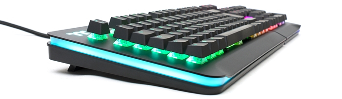 Thermaltake Level 20 RGB Mechanicla Keyboard Black Speed Silver 36k