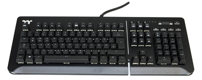 Thermaltake Level 20 RGB Mechanicla Keyboard Black Speed Silver 5k