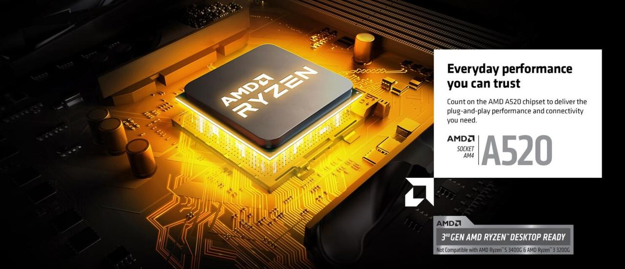AMD A520 Mainboards Uebersicht 2