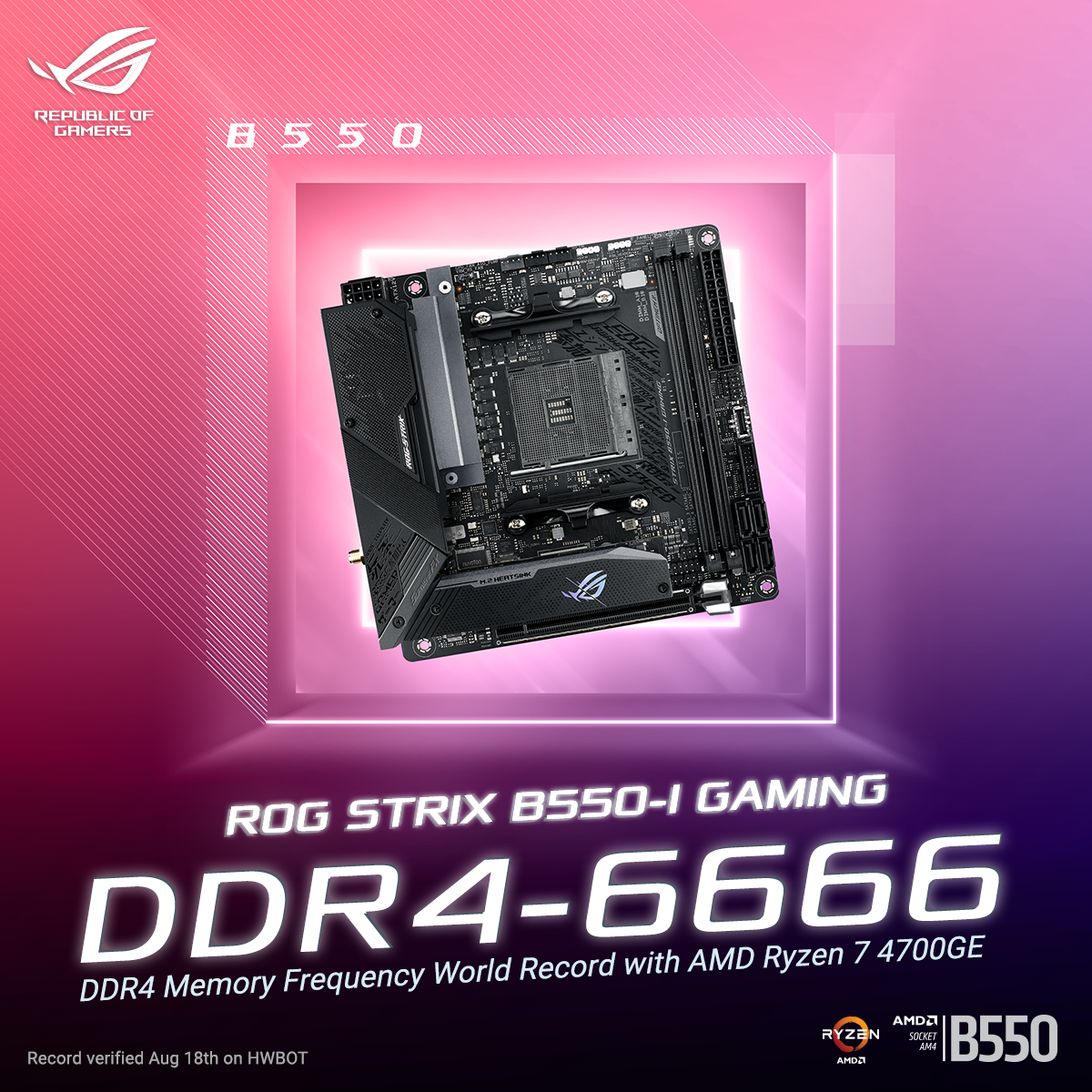 ASUS ROG Strix B550 I Gaming Weltrekord 1