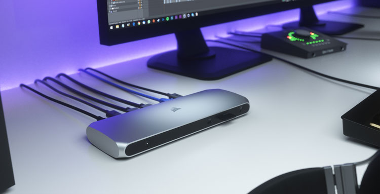 Corsair TBT100 Thunderbolt 3 Dockingstation 01