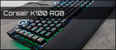 Corsair K100 RGB Gaming Keyboard review opener