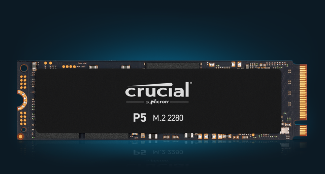 Crucial P5 NVME SSD