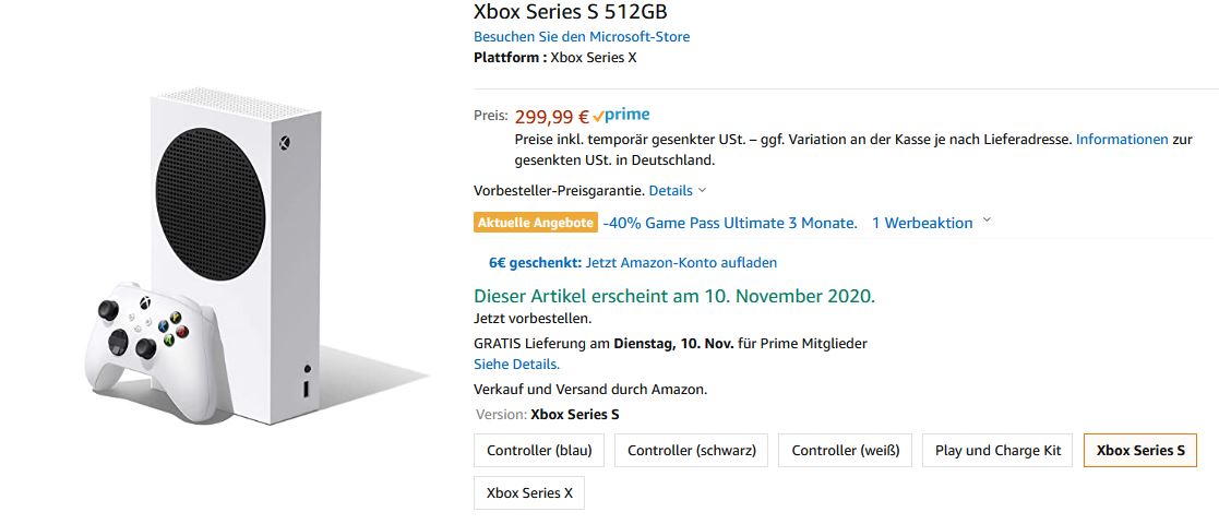 xbox series x series s vorbestellen ausverkauft