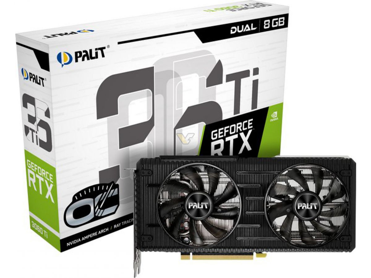 PALIT GeForce RTX 3060 Ti 8GB Dual OC1