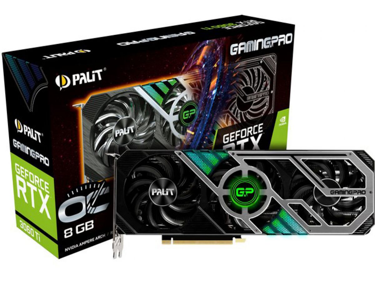 PALIT GeForce RTX 3060 Ti 8GB GamingPro OC1