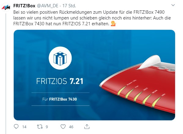 FRITZOS 7.21 1