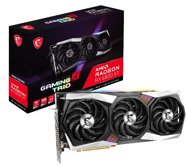 MSI RX 6800 xt GAMING TRIO SERIES 1
