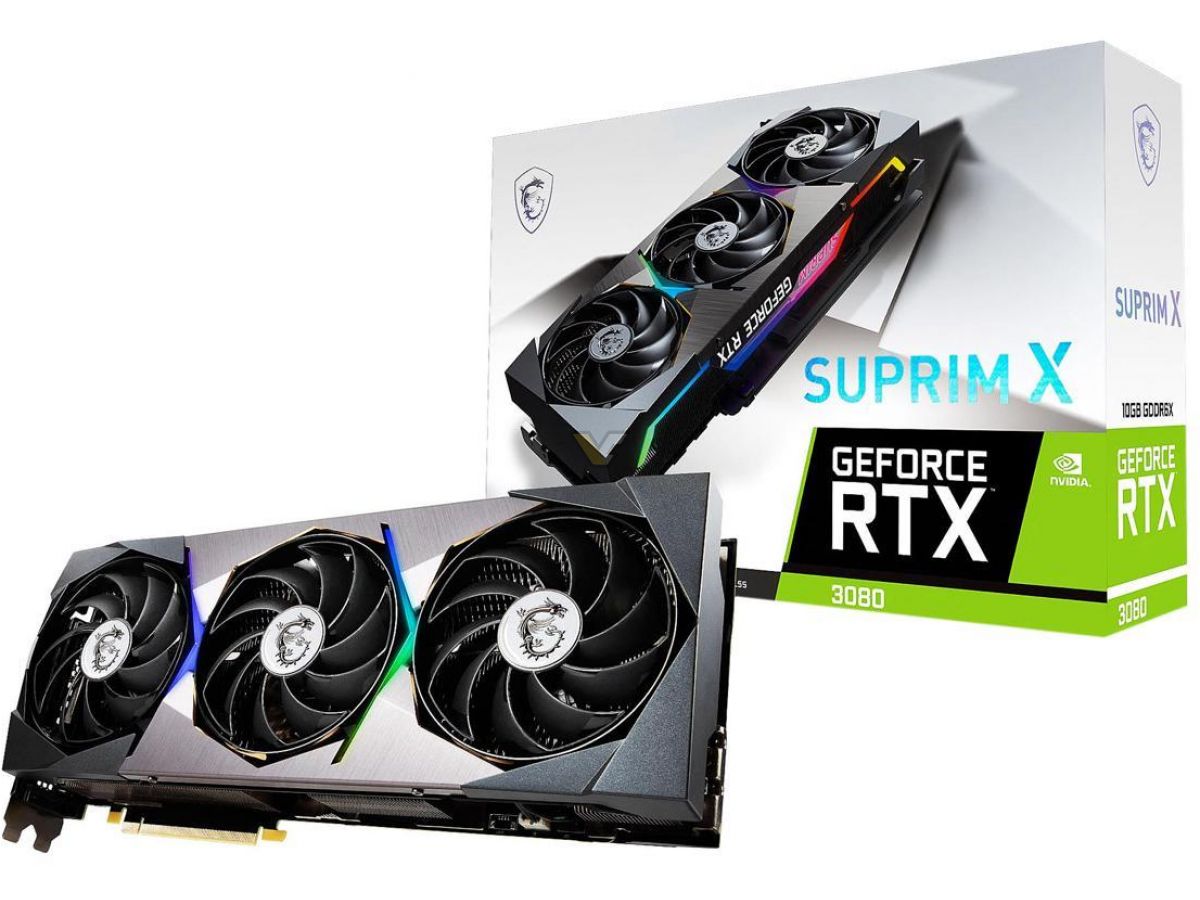 MSI GeForce RTX 3080 10GB SUPRIM X