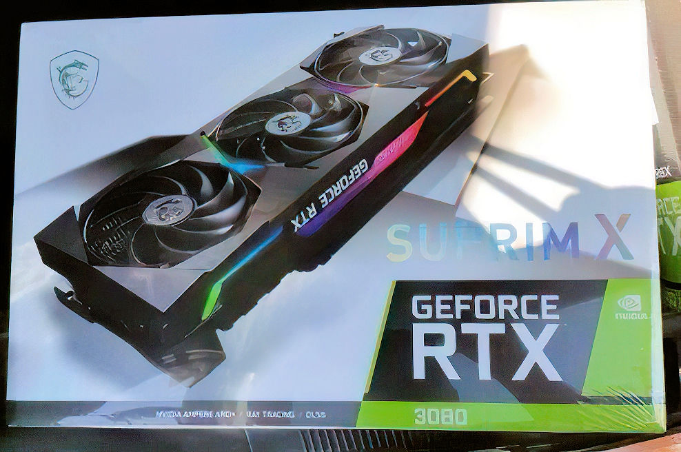 MSI GeForce RTX 3090 3080 SUPRIM 1