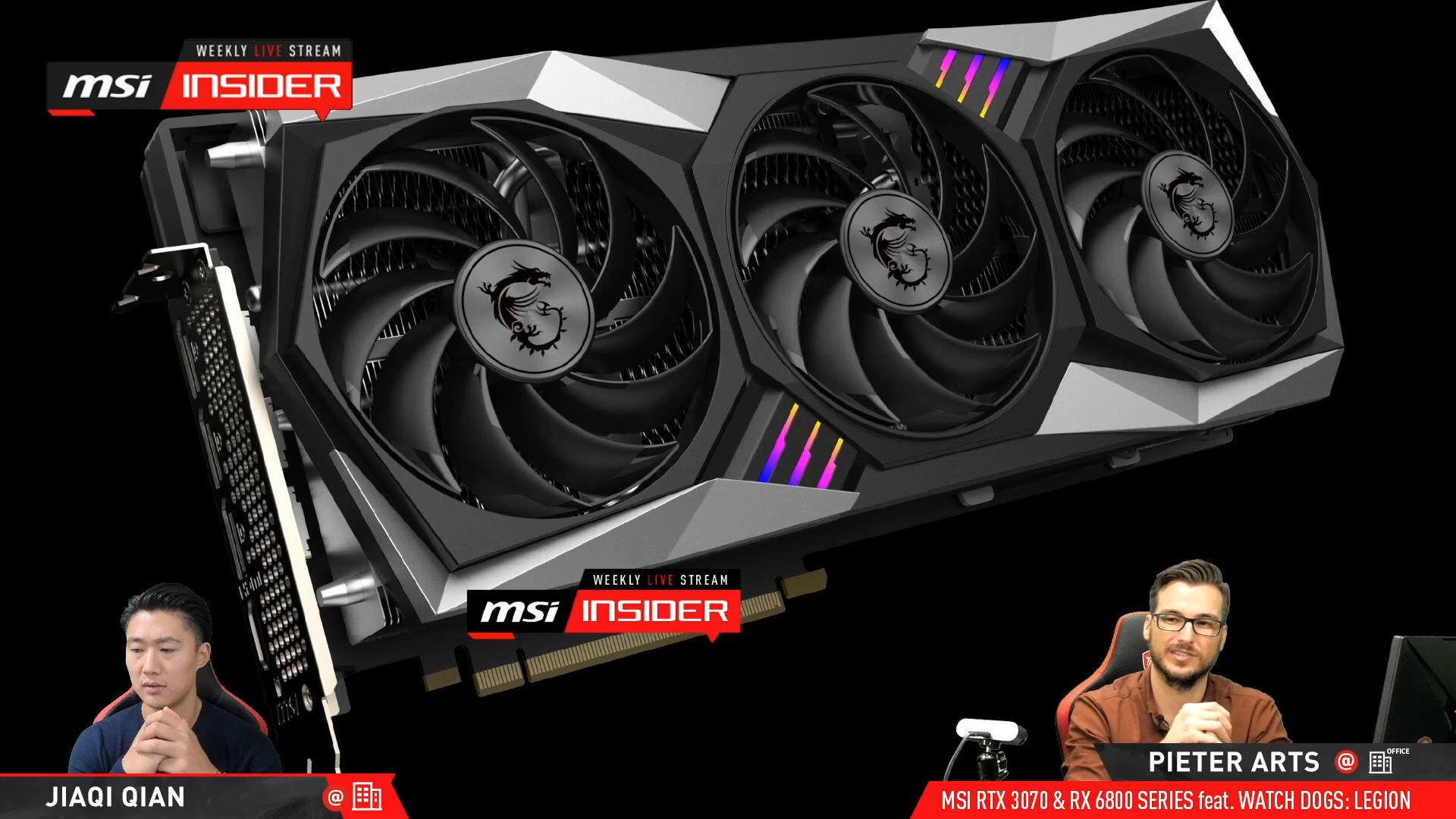 MSI Radeon RX 6800 XT GAMING X TRIO GPU 3