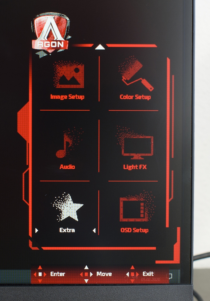 AOC Agon AG273QCX OSD 12