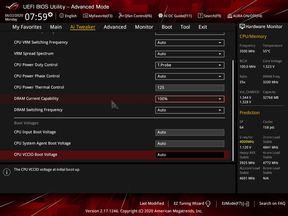 ASUS ROG Strix X299 E Gaming II Bios 12