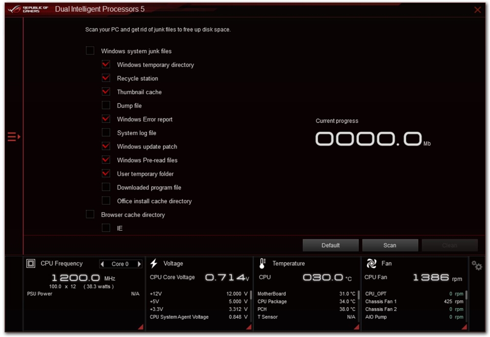 ASUS ROG Strix X299 E Gaming II Software 11