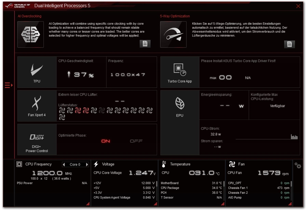 ASUS ROG Strix X299 E Gaming II Software 2