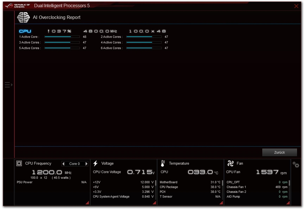 ASUS ROG Strix X299 E Gaming II Software 3
