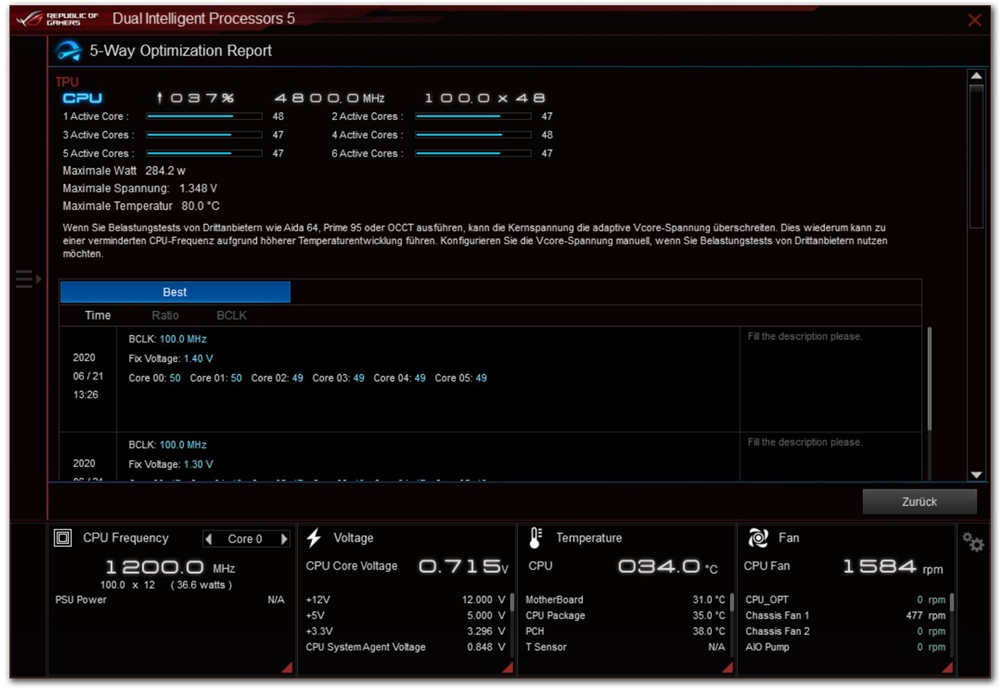 ASUS ROG Strix X299 E Gaming II Software 4