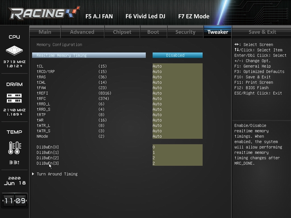 Biostar Racing Z490GTA Evo Bios 30