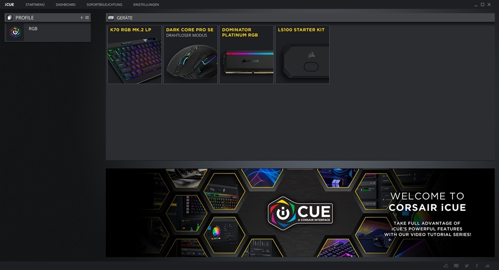 Corsair Dark Core RGB Pro ICUE 1