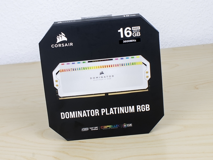 Corsair Dominator Platinum RGB White DDR4 3600 16GB 1k